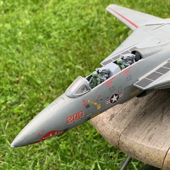 VF-111 gray jet An Hooch Roberts cool metal model - Picture 6 of 16